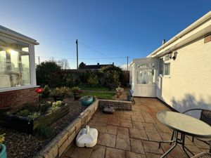 Rear house patio- click for photo gallery